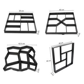 Molde Forma de Piso para Decoração de Jardim