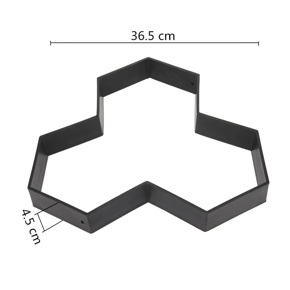 Molde Forma de Piso para Decoração de Jardim