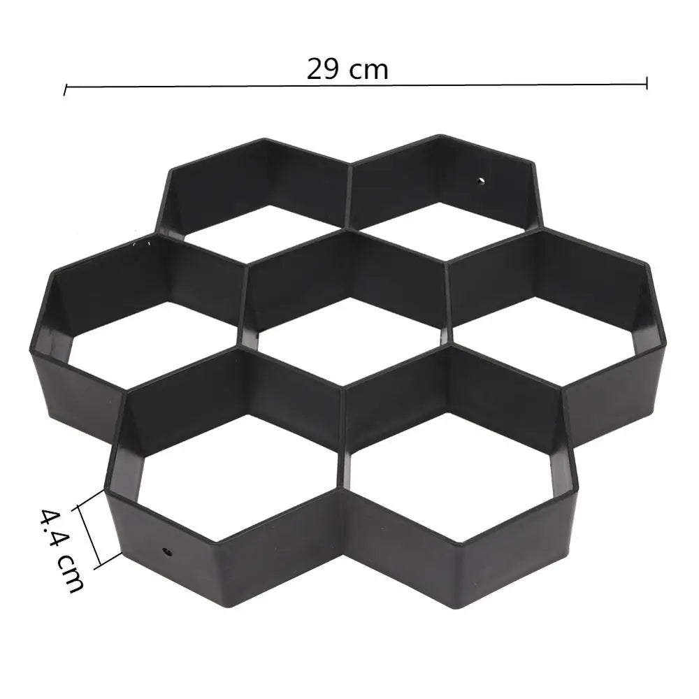 Molde Forma de Piso para Decoração de Jardim