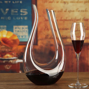 Decanter de Vinho Recipiente Cisne La Lua