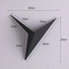 Arandela Triângular Minimalista